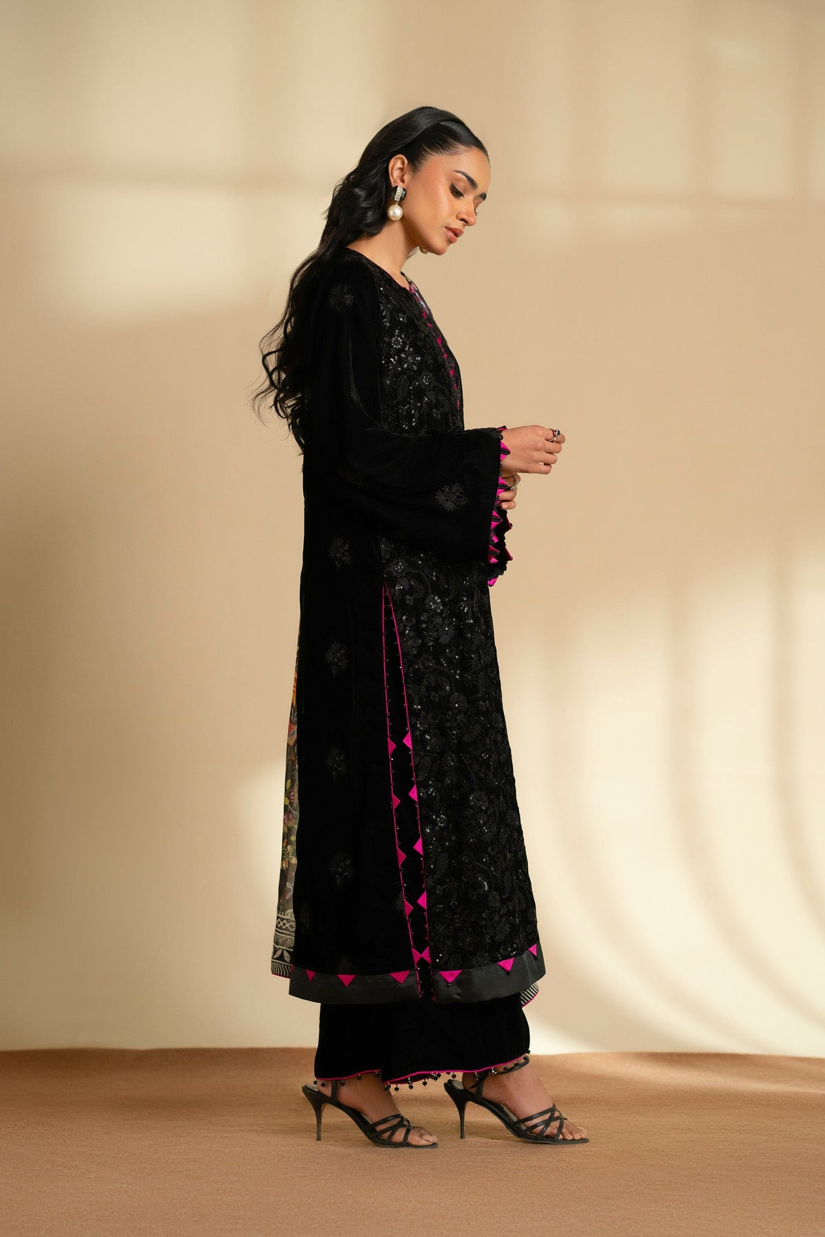 Taana Baana | The Velvet Affair | F0470 by Taana Baana - Designer Dress - Type: Ladies Clothes - Available at Libayah - 100% Original