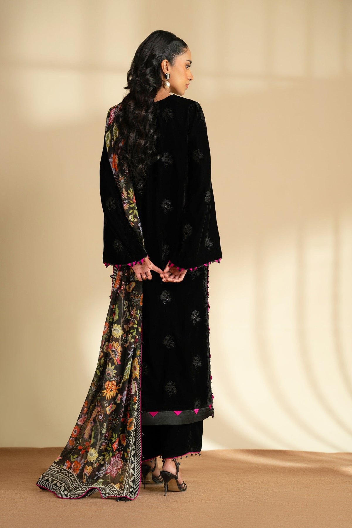 Taana Baana | The Velvet Affair | F0470 by Taana Baana - Designer Dress - Type: Ladies Clothes - Available at Libayah - 100% Original