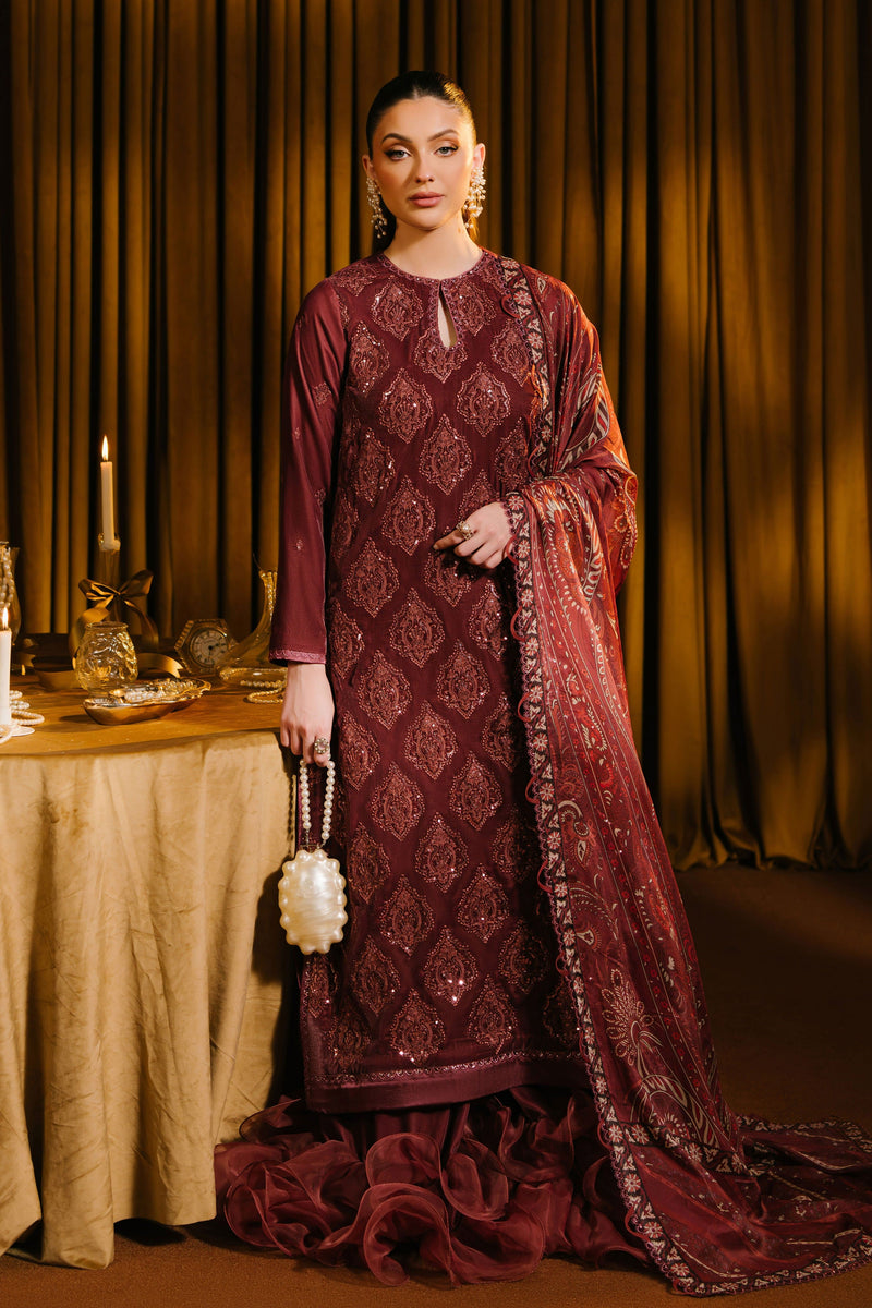 Taana Baana | The Velvet Affair | F0471 by Taana Baana - Designer Dress - Type: Ladies Clothes - Available at Libayah - 100% Original