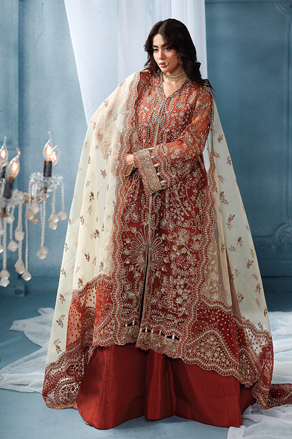 Saffron | Zynoria Formals 25 | Burnt Topaz by Saffron - Designer Dress  - Type : Ladies Clothes - Available at Libayah - 100% Original 