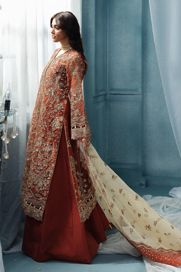 Saffron | Zynoria Formals 25 | Burnt Topaz by Saffron - Designer Dress  - Type : Ladies Clothes - Available at Libayah - 100% Original 