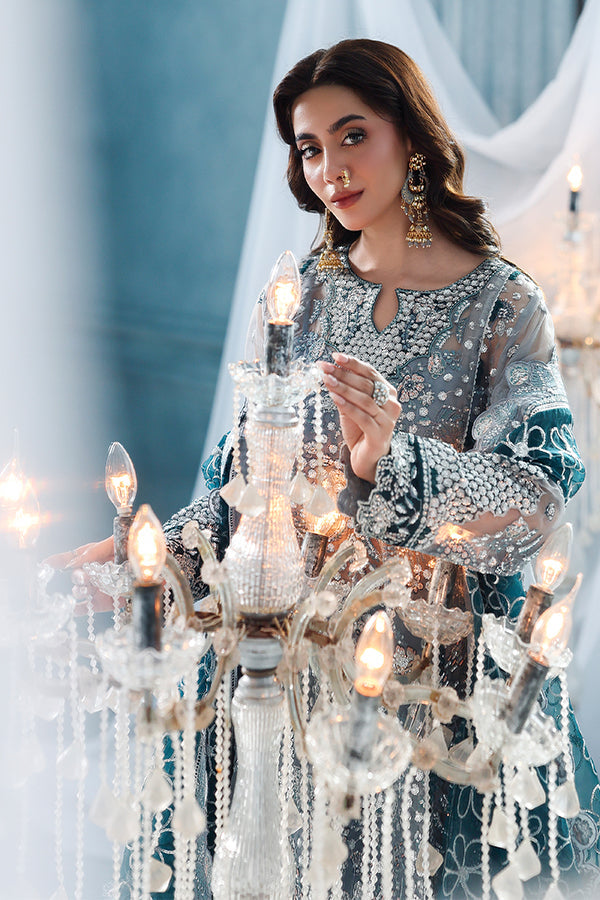 Saffron | Zynoria Formals 25 | Labrodorite by Saffron - Designer Dress  - Type : Ladies Clothes - Available at Libayah - 100% Original 