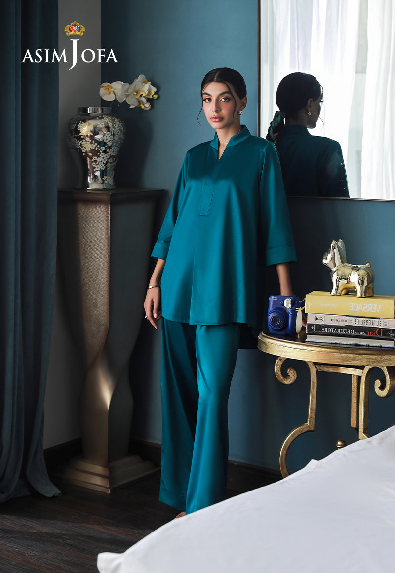 Asim Jofa | Lounge Wear | AJLW-11 by Asim Jofa - Designer Dress - Type: Ladies Clothes - Available at Libayah - 100% Original