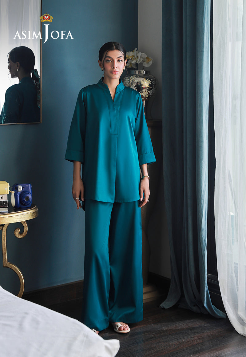 Asim Jofa | Lounge Wear | AJLW-11 by Asim Jofa - Designer Dress - Type: Ladies Clothes - Available at Libayah - 100% Original