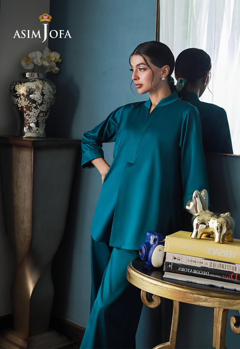 Asim Jofa | Lounge Wear | AJLW-11 by Asim Jofa - Designer Dress - Type: Ladies Clothes - Available at Libayah - 100% Original