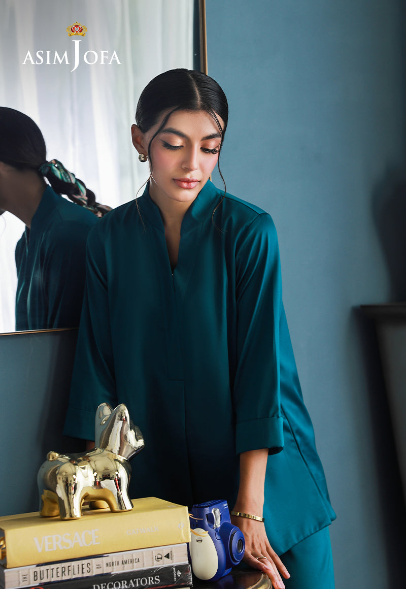 Asim Jofa | Lounge Wear | AJLW-11 by Asim Jofa - Designer Dress - Type: Ladies Clothes - Available at Libayah - 100% Original