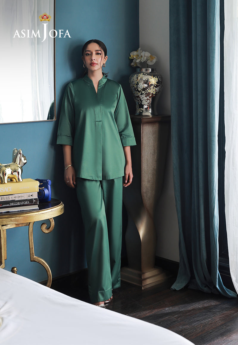 Asim Jofa | Lounge Wear |  AJLW-12 by Asim Jofa - Designer Dress - Type: Ladies Clothes - Available at Libayah - 100% Original