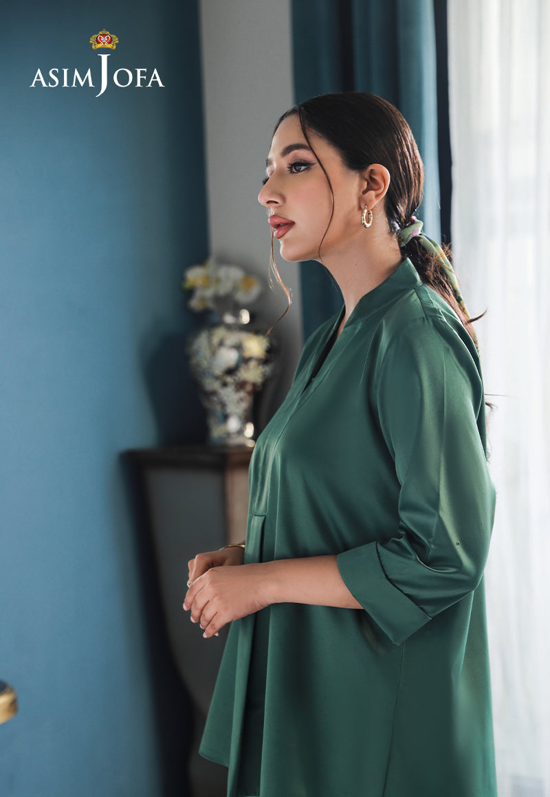 Asim Jofa | Lounge Wear |  AJLW-12 by Asim Jofa - Designer Dress - Type: Ladies Clothes - Available at Libayah - 100% Original