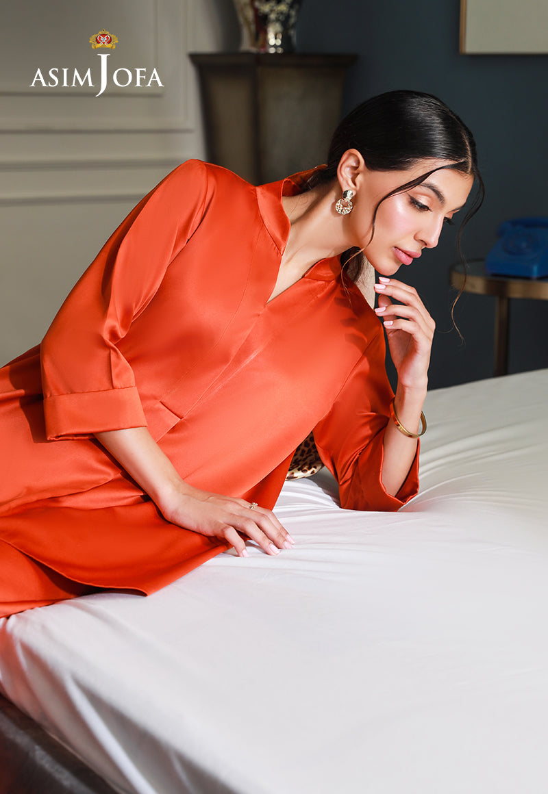 Asim Jofa | Lounge Wear |  AJLW-08 by Asim Jofa - Designer Dress - Type: Ladies Clothes - Available at Libayah - 100% Original