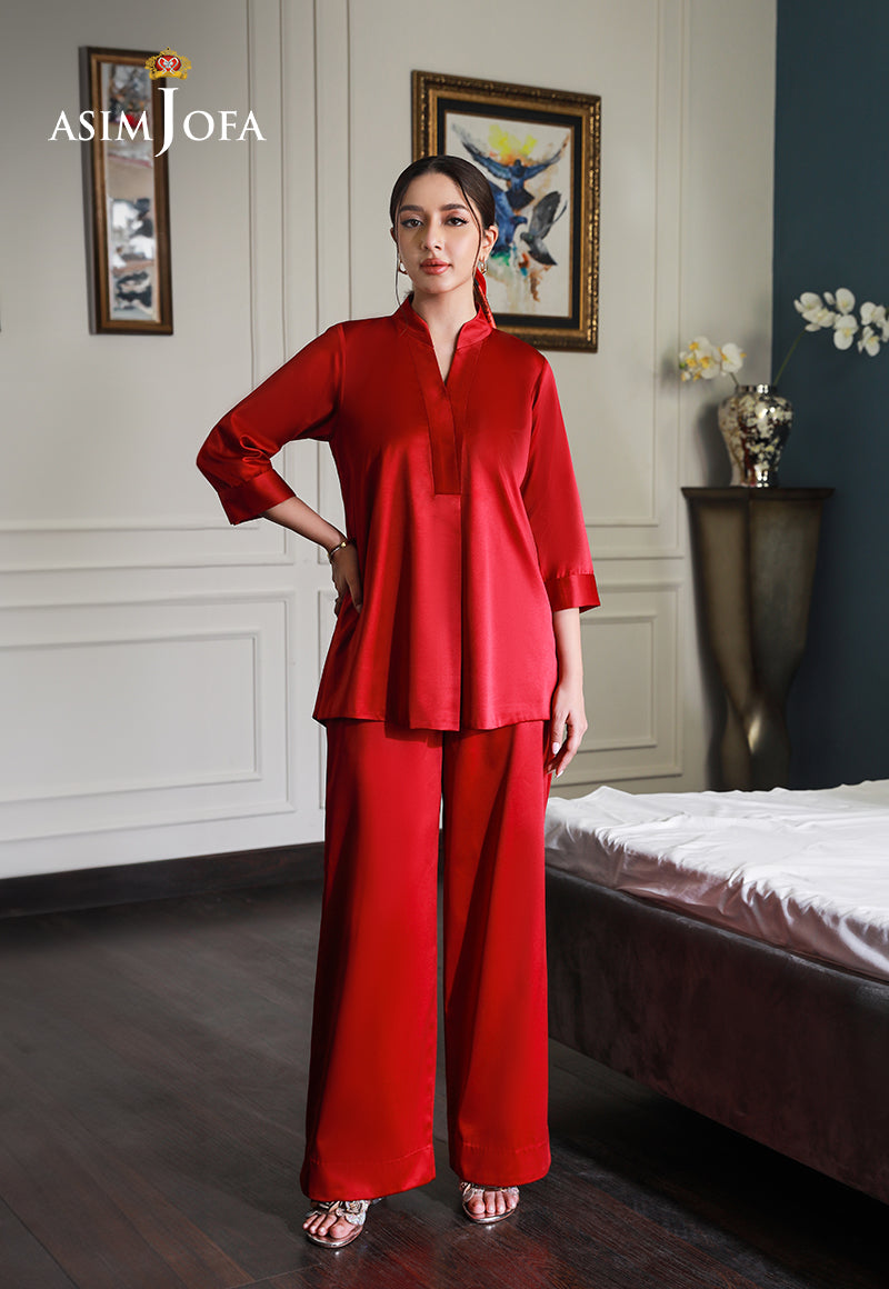 Asim Jofa | Lounge Wear | AJLW-09 by Asim Jofa - Designer Dress - Type: Ladies Clothes - Available at Libayah - 100% Original