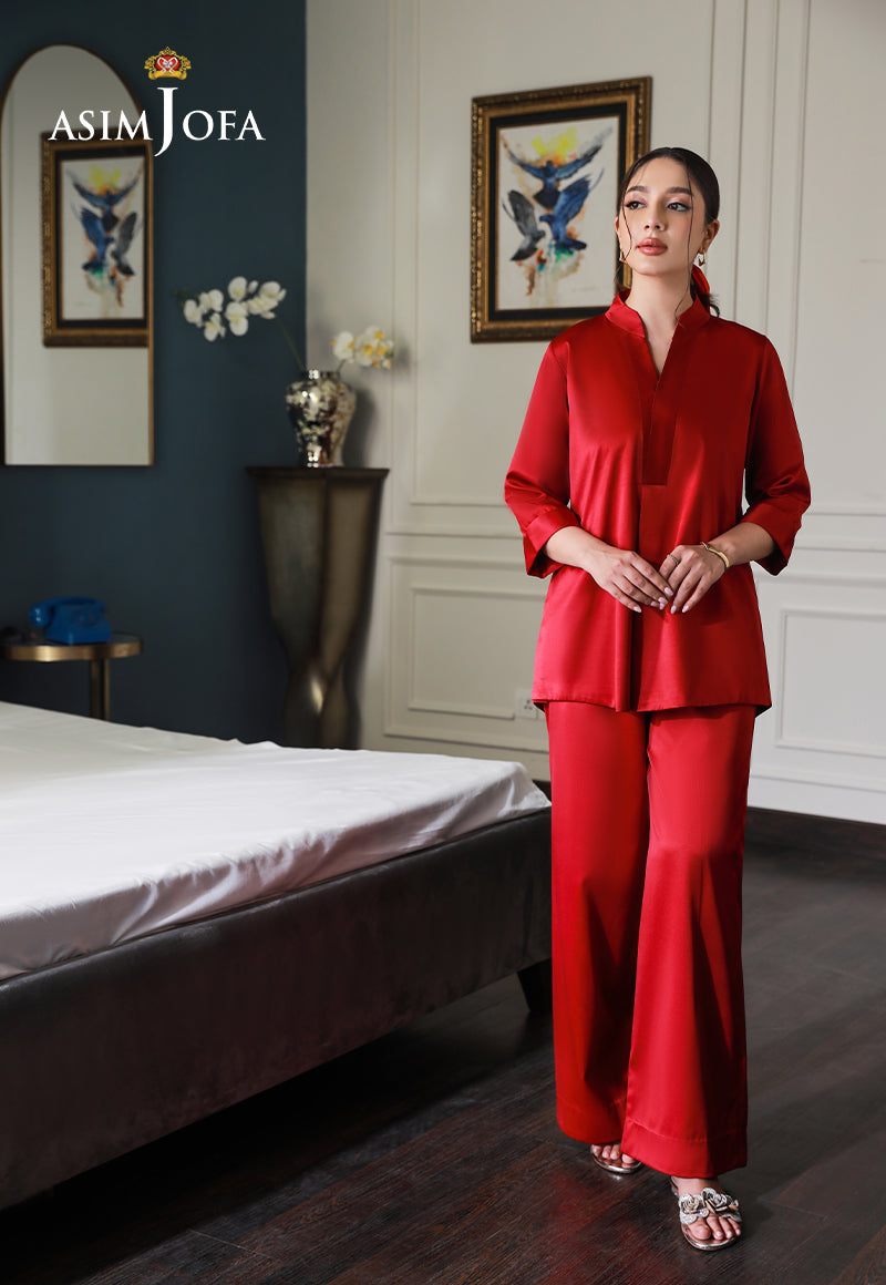 Asim Jofa | Lounge Wear | AJLW-09 by Asim Jofa - Designer Dress - Type: Ladies Clothes - Available at Libayah - 100% Original