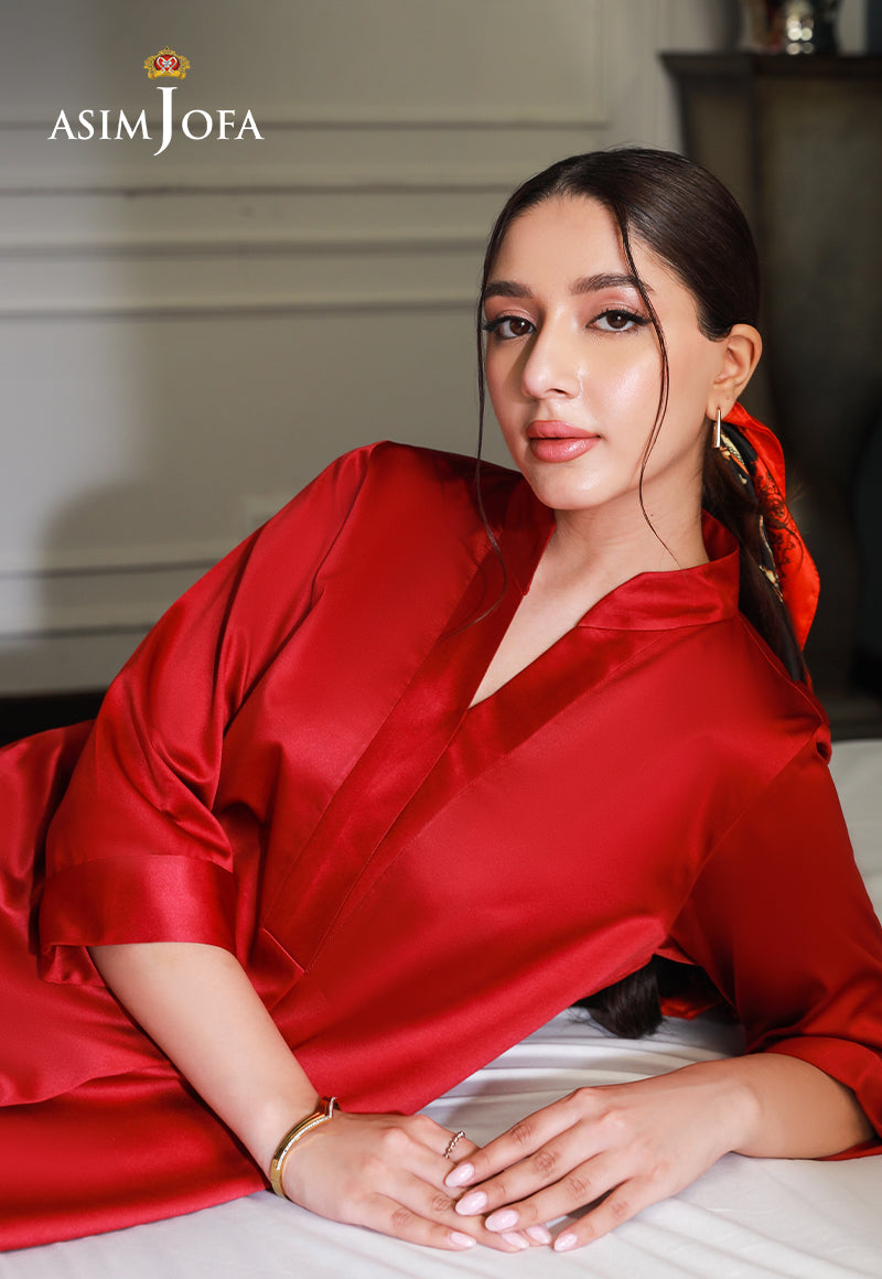 Asim Jofa | Lounge Wear | AJLW-09 by Asim Jofa - Designer Dress - Type: Ladies Clothes - Available at Libayah - 100% Original