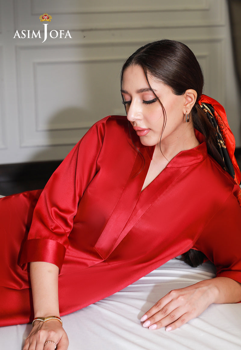 Asim Jofa | Lounge Wear | AJLW-09 by Asim Jofa - Designer Dress - Type: Ladies Clothes - Available at Libayah - 100% Original