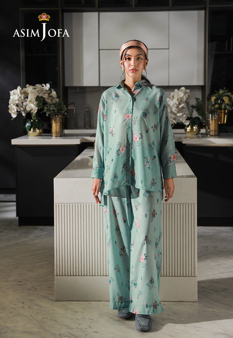 Asim Jofa | Lounge Wear | AJLW-05 by Asim Jofa - Designer Dress - Type: Ladies Clothes - Available at Libayah - 100% Original