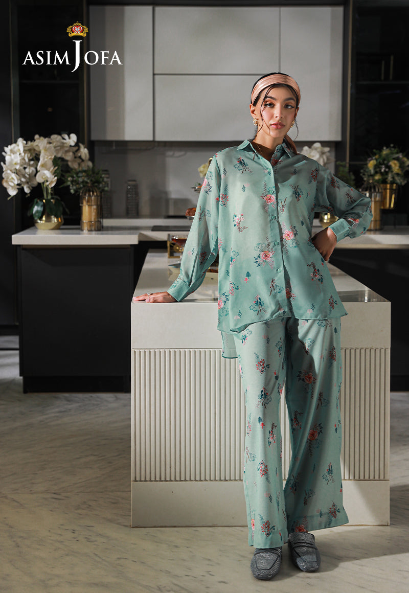 Asim Jofa | Lounge Wear | AJLW-05 by Asim Jofa - Designer Dress - Type: Ladies Clothes - Available at Libayah - 100% Original