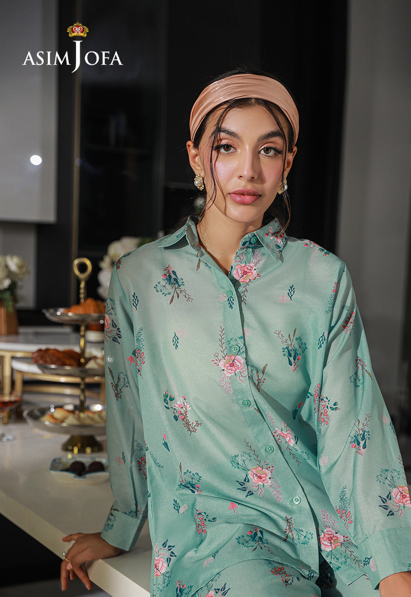 Asim Jofa | Lounge Wear | AJLW-05 by Asim Jofa - Designer Dress - Type: Ladies Clothes - Available at Libayah - 100% Original