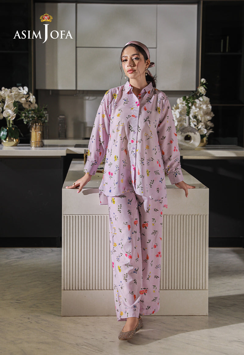 Asim Jofa | Lounge Wear | AJLW-04 by Asim Jofa - Designer Dress - Type: Ladies Clothes - Available at Libayah - 100% Original