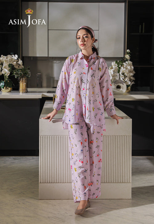 Asim Jofa | Lounge Wear | AJLW-04 by Asim Jofa - Designer Dress - Type: Ladies Clothes - Available at Libayah - 100% Original