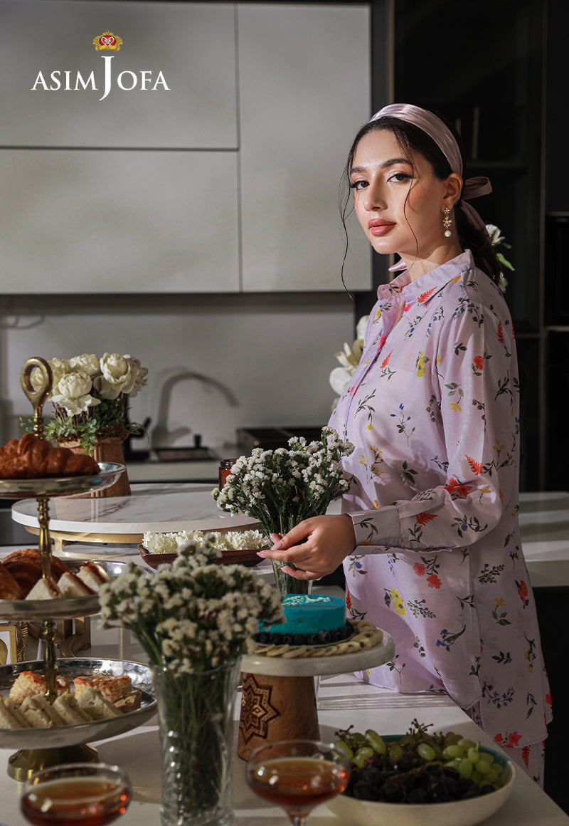 Asim Jofa | Lounge Wear | AJLW-04 by Asim Jofa - Designer Dress - Type: Ladies Clothes - Available at Libayah - 100% Original