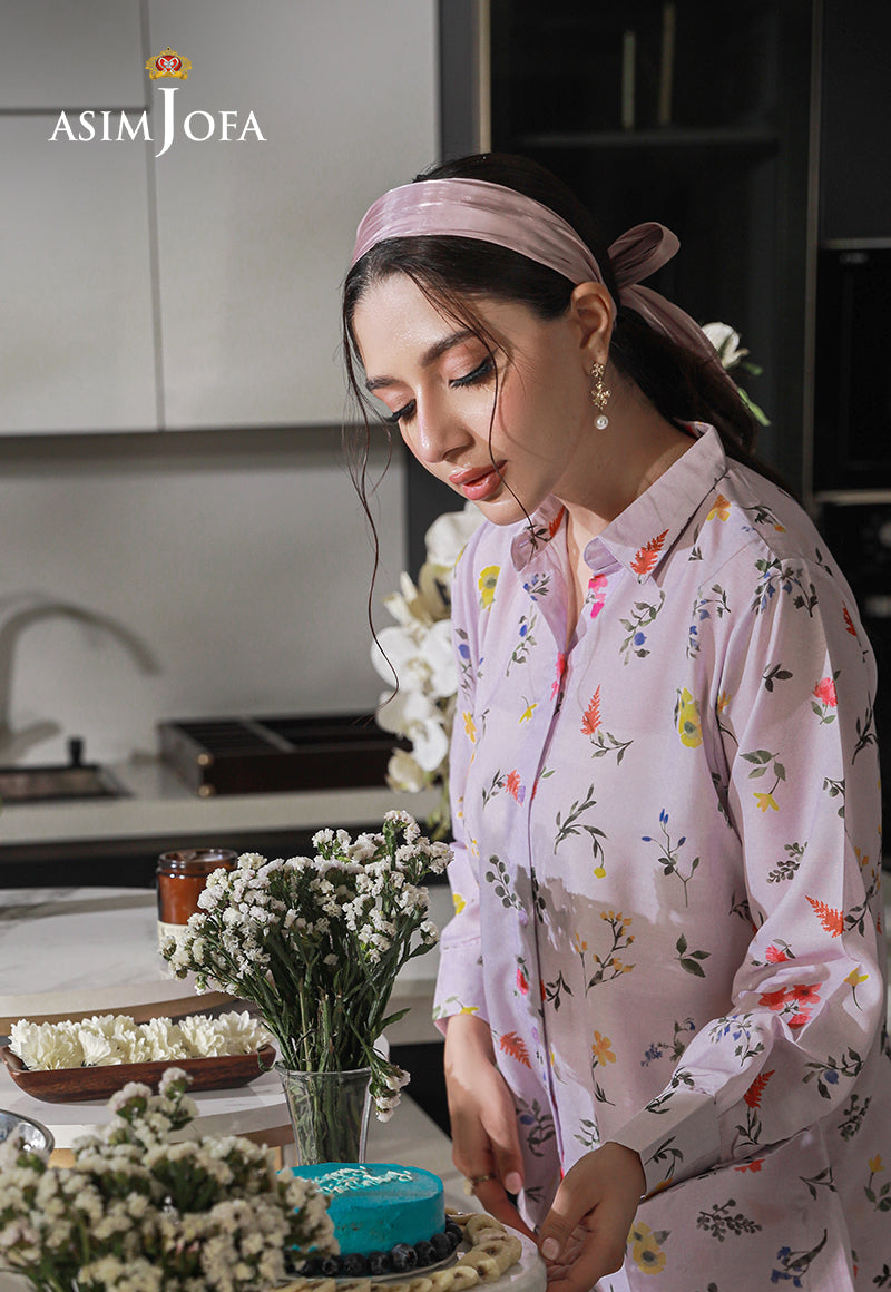 Asim Jofa | Lounge Wear | AJLW-04 by Asim Jofa - Designer Dress - Type: Ladies Clothes - Available at Libayah - 100% Original