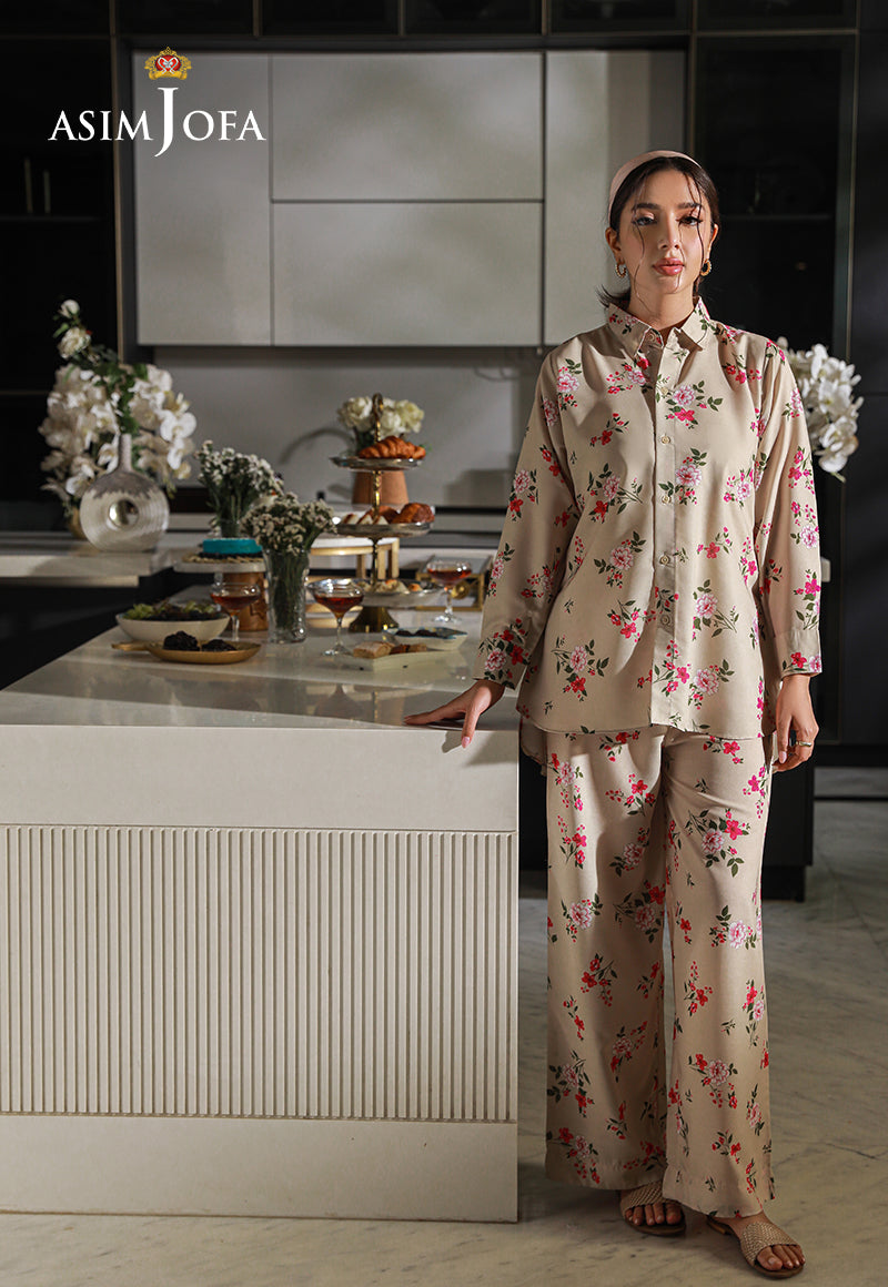 Asim Jofa | Lounge Wear |  AJLW-06 by Asim Jofa - Designer Dress - Type: Ladies Clothes - Available at Libayah - 100% Original