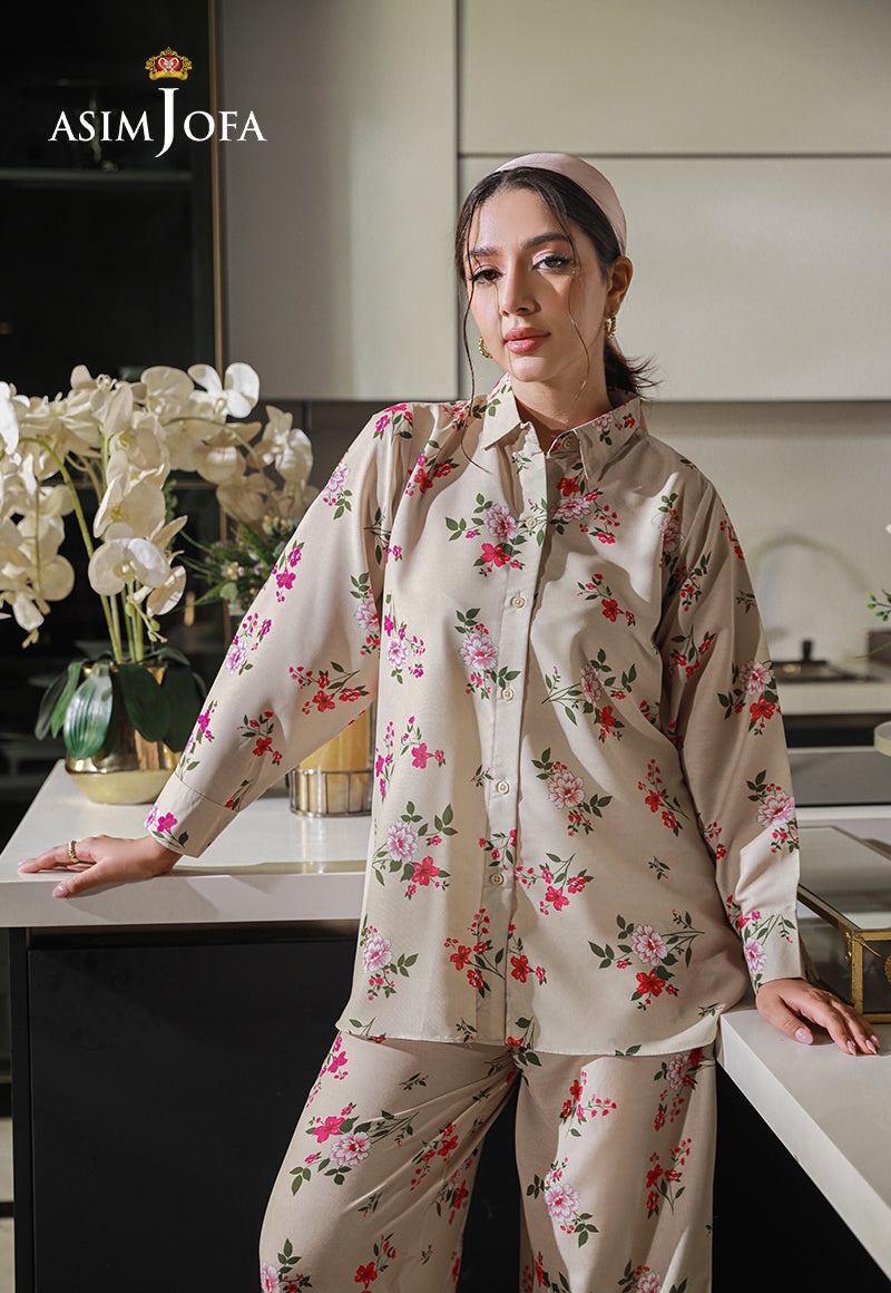 Asim Jofa | Lounge Wear |  AJLW-06 by Asim Jofa - Designer Dress - Type: Ladies Clothes - Available at Libayah - 100% Original