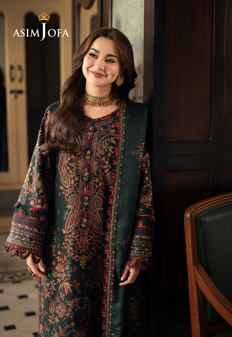 Asim Jofa | Pashmina Shawl 24 | AJKI-01 by Asim Jofa - Designer Dress - Type: Ladies Clothes - Available at Libayah - 100% Original