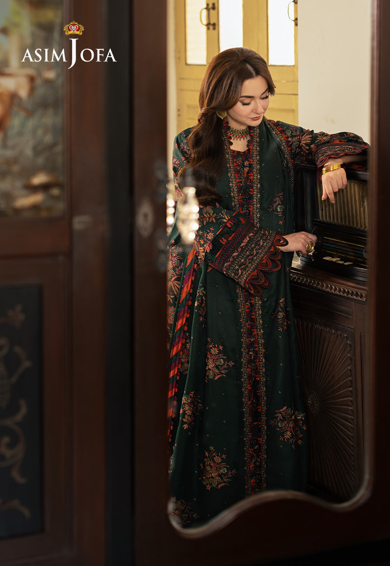 Asim Jofa | Pashmina Shawl 24 | AJKI-01 by Asim Jofa - Designer Dress - Type: Ladies Clothes - Available at Libayah - 100% Original