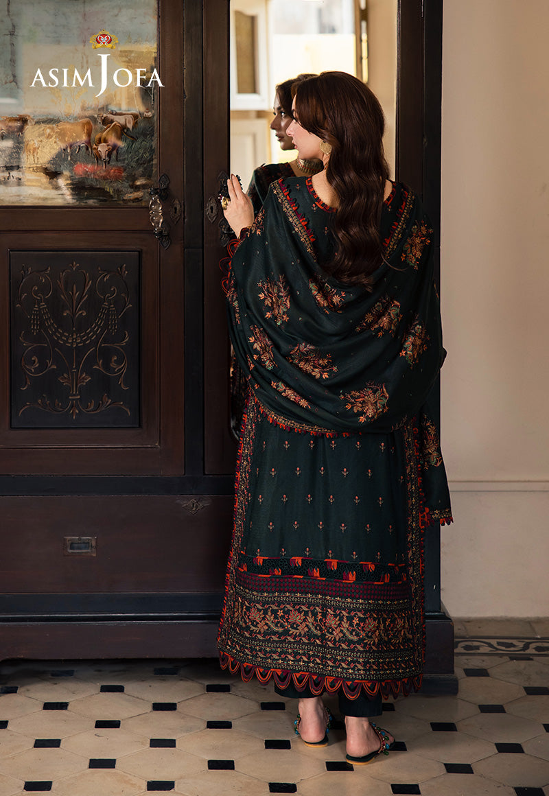 Asim Jofa | Pashmina Shawl 24 | AJKI-01 by Asim Jofa - Designer Dress - Type: Ladies Clothes - Available at Libayah - 100% Original