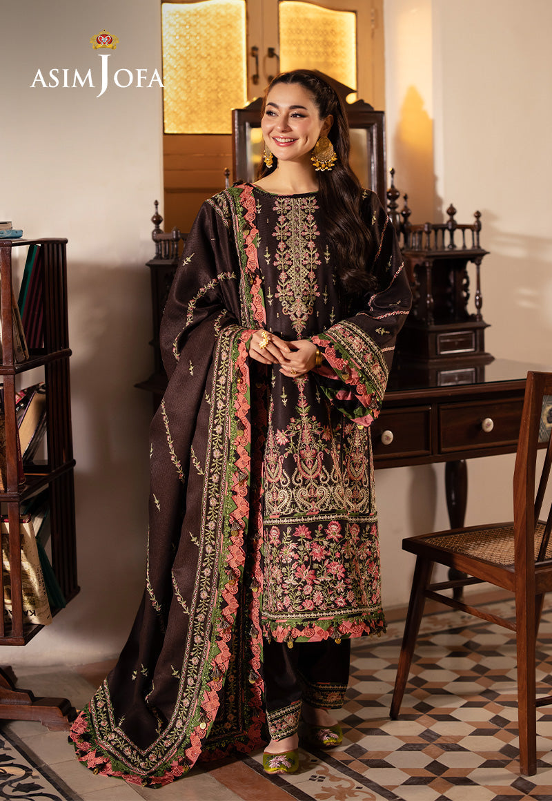 Asim Jofa | Pashmina Shawl 24 | AJKI-09 by Asim Jofa - Designer Dress - Type: Ladies Clothes - Available at Libayah - 100% Original