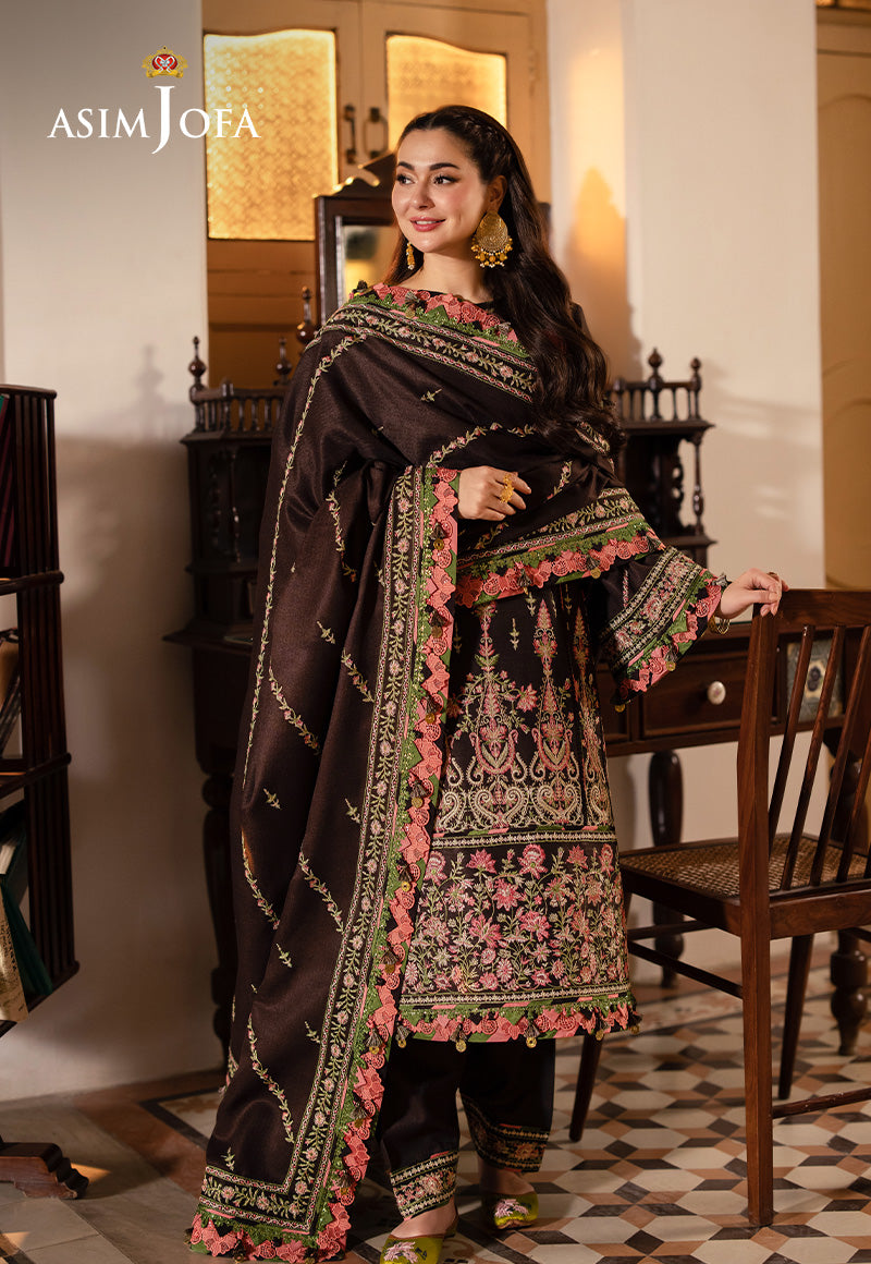 Asim Jofa | Pashmina Shawl 24 | AJKI-09 by Asim Jofa - Designer Dress - Type: Ladies Clothes - Available at Libayah - 100% Original