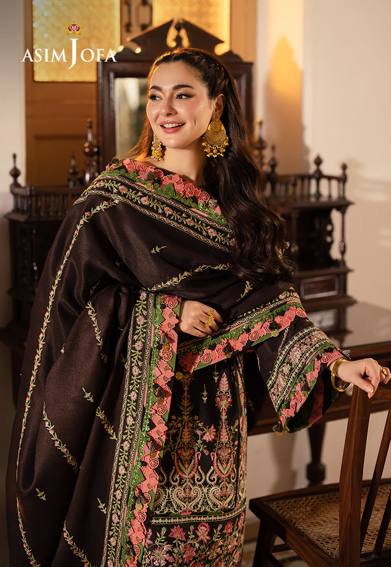 Asim Jofa | Pashmina Shawl 24 | AJKI-09 by Asim Jofa - Designer Dress - Type: Ladies Clothes - Available at Libayah - 100% Original