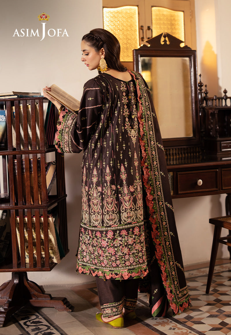 Asim Jofa | Pashmina Shawl 24 | AJKI-09 by Asim Jofa - Designer Dress - Type: Ladies Clothes - Available at Libayah - 100% Original