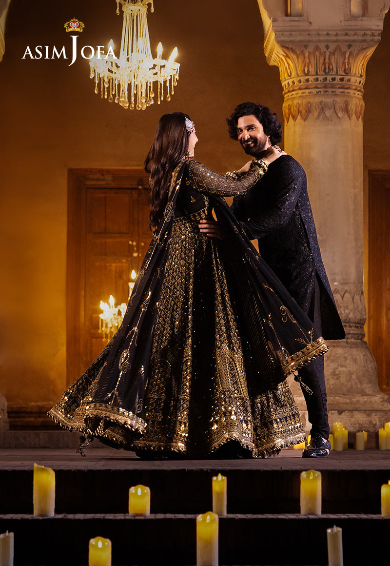 Asim Jofa | Vasl Wedding Formals | AJYV-04 by Asim Jofa - Designer Dress - Type: Ladies Clothes - Available at Libayah - 100% Original