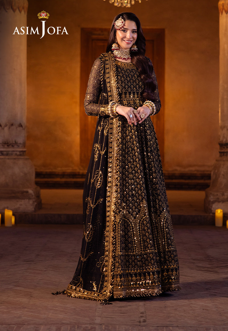 Asim Jofa | Vasl Wedding Formals | AJYV-04 by Asim Jofa - Designer Dress - Type: Ladies Clothes - Available at Libayah - 100% Original