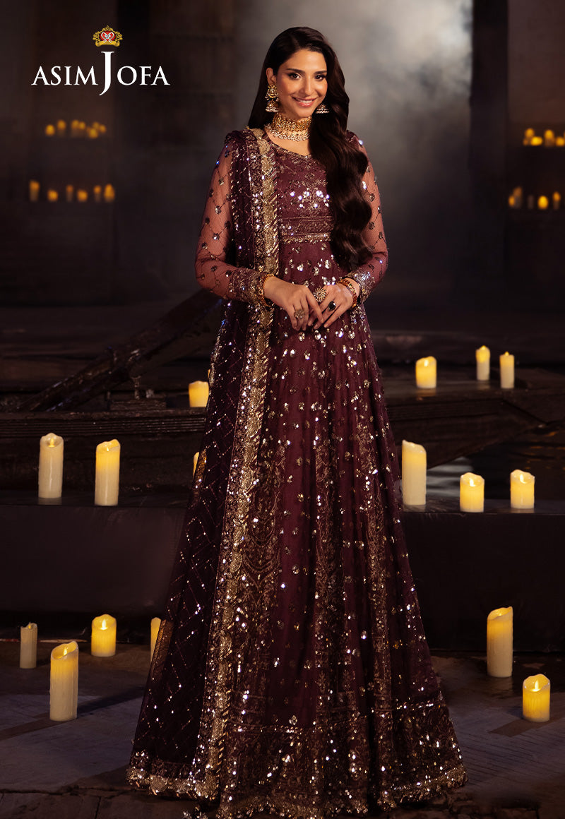 Asim Jofa | Vasl Wedding Formals | AJYV-02 by Asim Jofa - Designer Dress - Type: Ladies Clothes - Available at Libayah - 100% Original