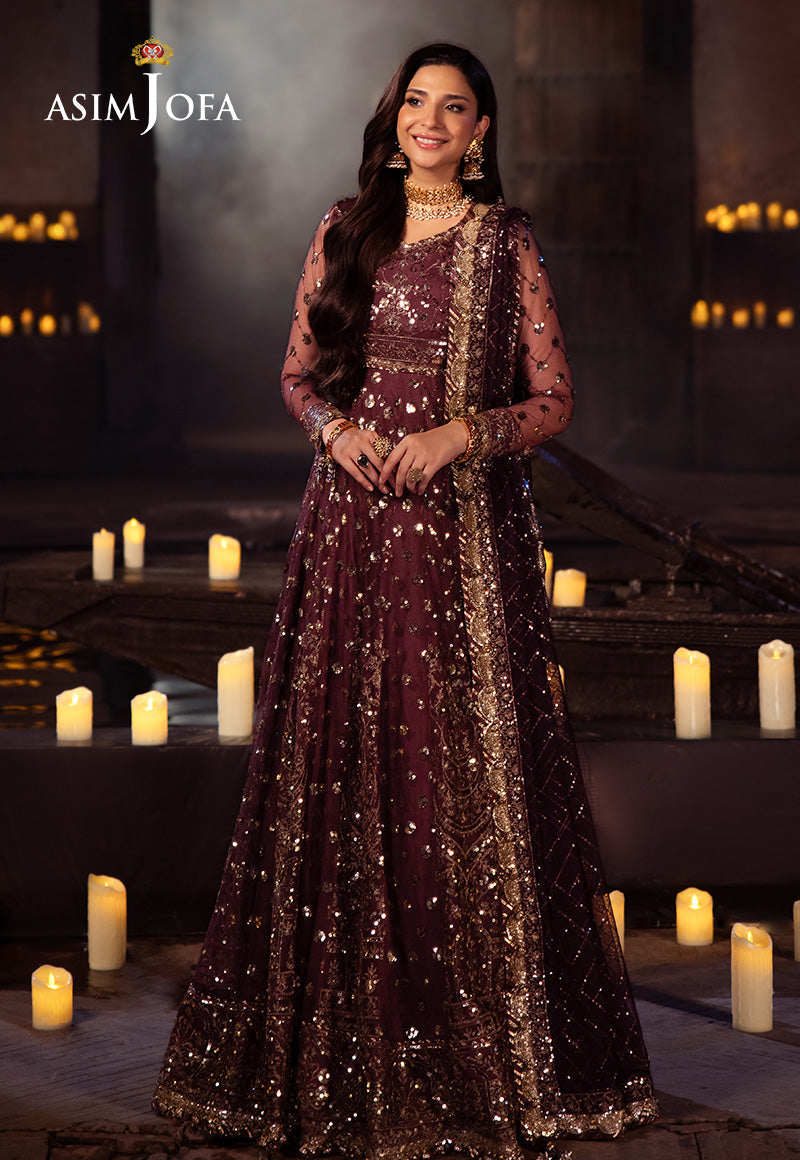 Asim Jofa | Vasl Wedding Formals | AJYV-02 by Asim Jofa - Designer Dress - Type: Ladies Clothes - Available at Libayah - 100% Original