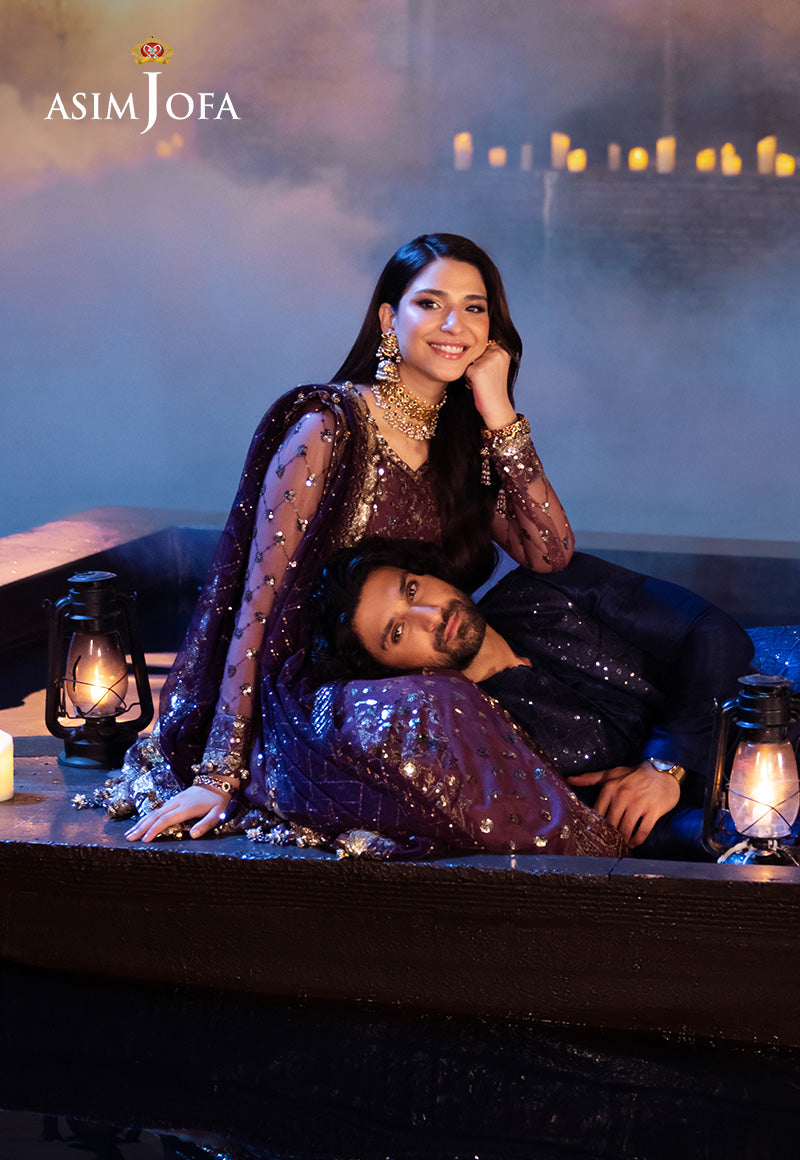 Asim Jofa | Vasl Wedding Formals | AJYV-02 by Asim Jofa - Designer Dress - Type: Ladies Clothes - Available at Libayah - 100% Original