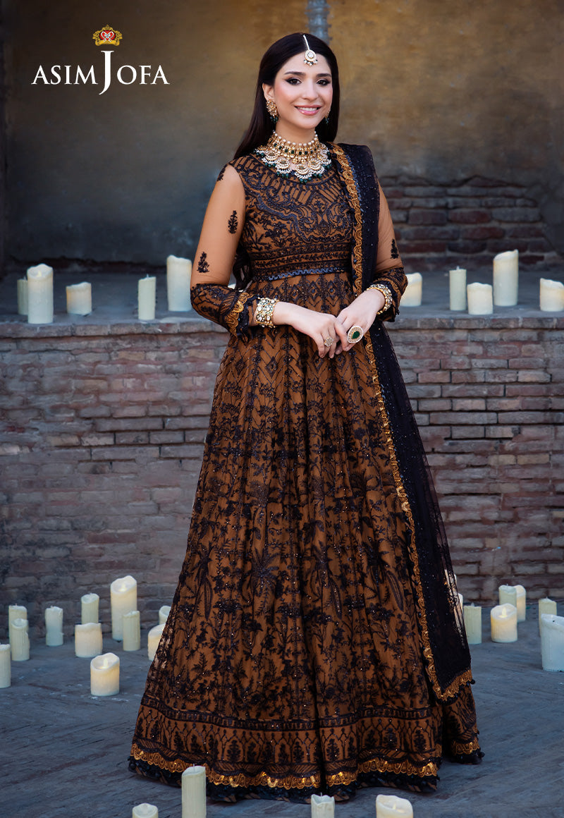 Asim Jofa | Vasl Wedding Formals | AJYV-08 by Asim Jofa - Designer Dress - Type: Ladies Clothes - Available at Libayah - 100% Original