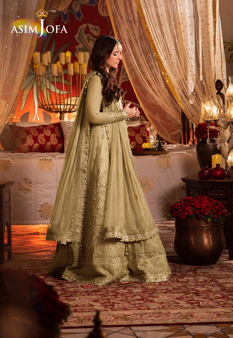 Asim Jofa | Vasl Wedding Formals | AJCR-08 by Asim Jofa - Designer Dress - Type: Ladies Clothes - Available at Libayah - 100% Original
