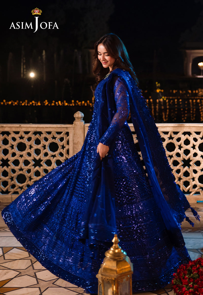 Asim Jofa | Vasl Wedding Formals | AJCR-01 by Asim Jofa - Designer Dress - Type: Ladies Clothes - Available at Libayah - 100% Original