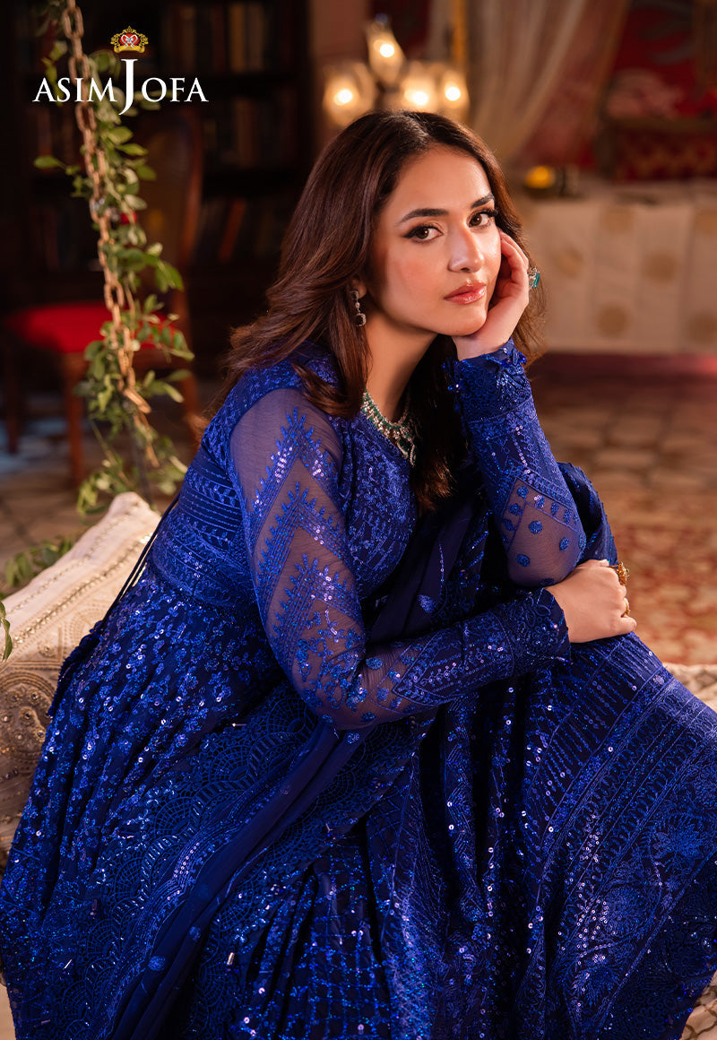 Asim Jofa | Vasl Wedding Formals | AJCR-01 by Asim Jofa - Designer Dress - Type: Ladies Clothes - Available at Libayah - 100% Original