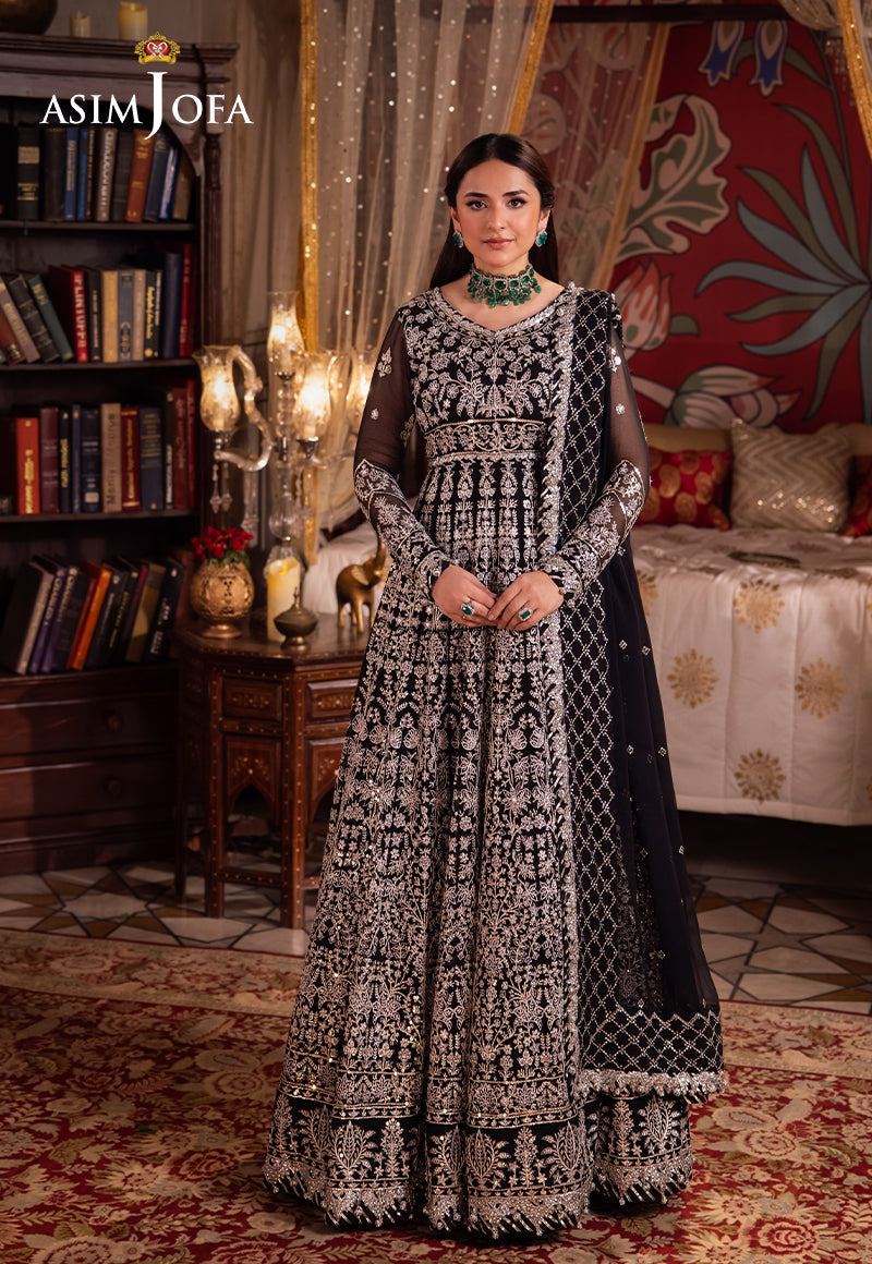 Asim Jofa | Vasl Wedding Formals | AJCR-02 by Asim Jofa - Designer Dress - Type: Ladies Clothes - Available at Libayah - 100% Original