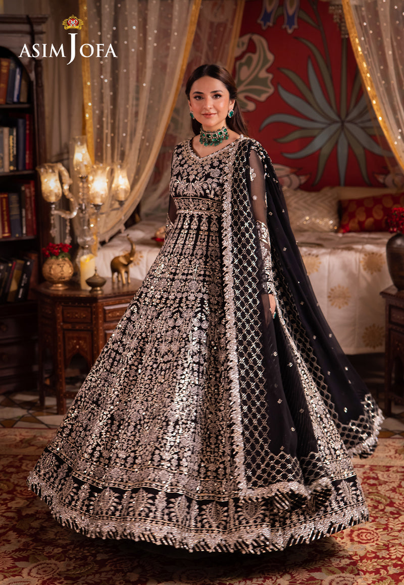 Asim Jofa | Vasl Wedding Formals | AJCR-02 by Asim Jofa - Designer Dress - Type: Ladies Clothes - Available at Libayah - 100% Original