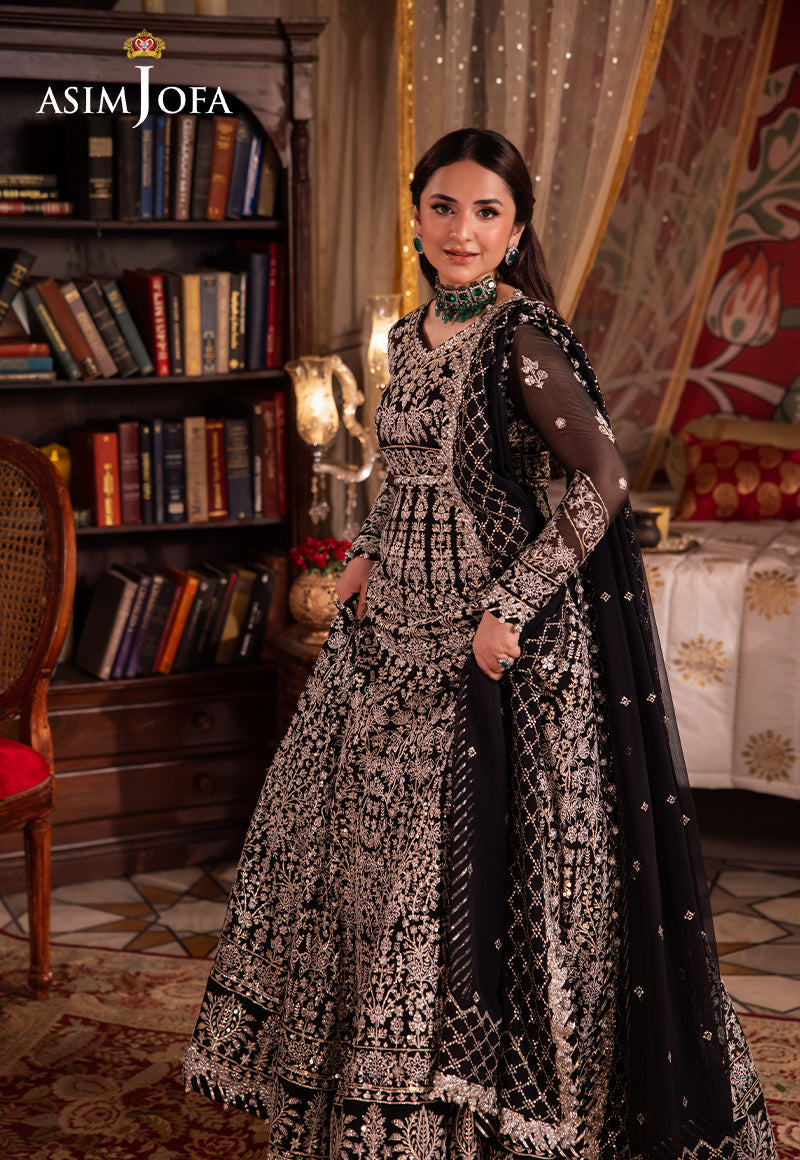 Asim Jofa | Vasl Wedding Formals | AJCR-02 by Asim Jofa - Designer Dress - Type: Ladies Clothes - Available at Libayah - 100% Original