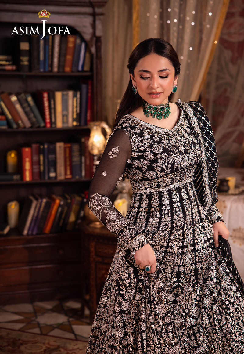 Asim Jofa | Vasl Wedding Formals | AJCR-02 by Asim Jofa - Designer Dress - Type: Ladies Clothes - Available at Libayah - 100% Original