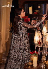 Asim Jofa | Vasl Wedding Formals | AJCR-02 by Asim Jofa - Designer Dress - Type: Ladies Clothes - Available at Libayah - 100% Original