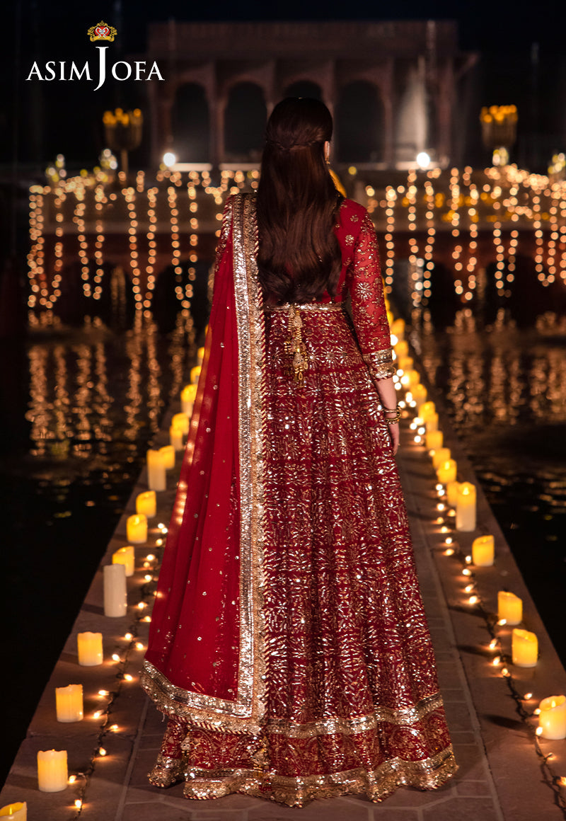 Asim Jofa | Vasl Wedding Formals | AJCR-05 by Asim Jofa - Designer Dress - Type: Ladies Clothes - Available at Libayah - 100% Original