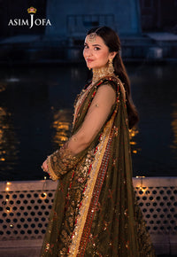 Asim Jofa | Vasl Wedding Formals | AJCR-09 by Asim Jofa - Designer Dress - Type: Ladies Clothes - Available at Libayah - 100% Original