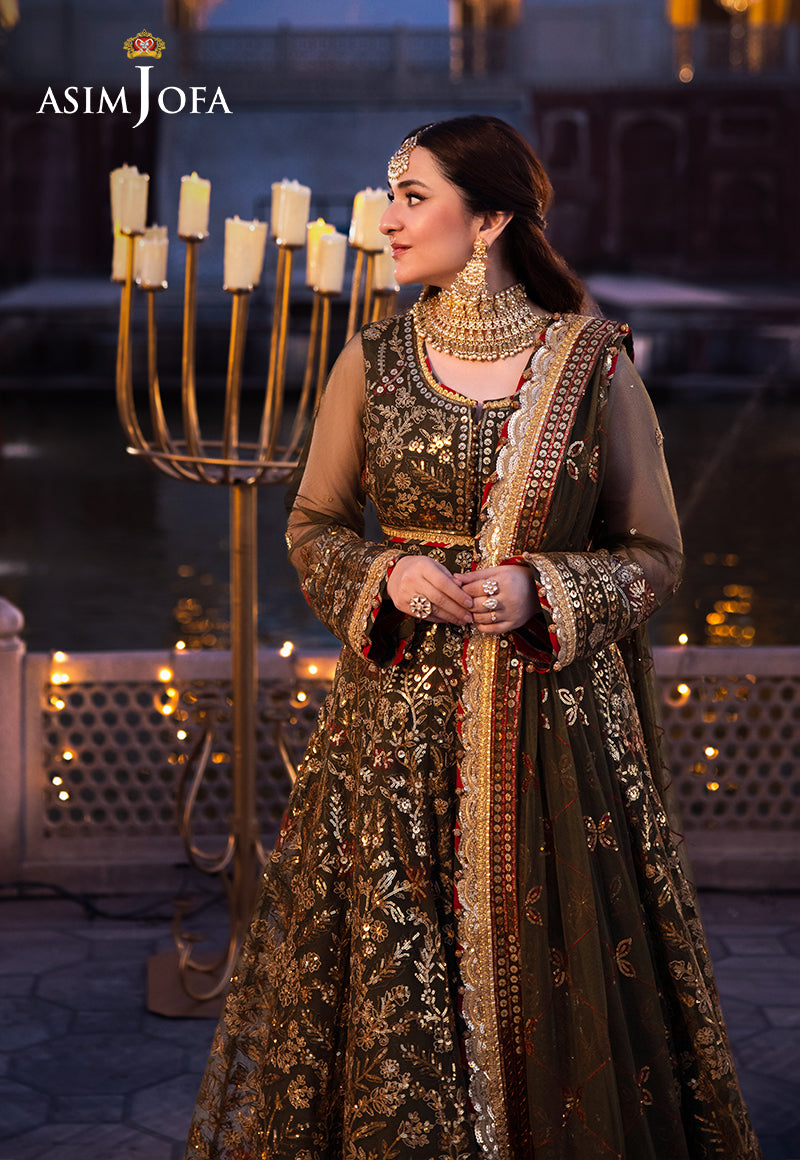 Asim Jofa | Vasl Wedding Formals | AJCR-09 by Asim Jofa - Designer Dress - Type: Ladies Clothes - Available at Libayah - 100% Original